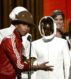 Daft Punk Wins Album And Record Of The Year At 2014 Grammys