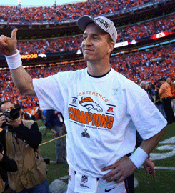 Peyton Manning Passes Broncos Into Super Bowl