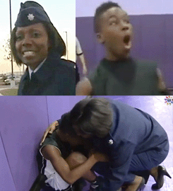 Military Mom Surprises Son At His Middle School Basketball Game