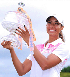 Tiger’s Niece Wins First Pro Golf Tourney