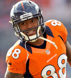 Demaryius Thomas Played With Separated Shoulder In Super Bowl