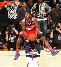 Wall Leads East To All-Star Dunk Triumph
