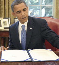 Pres. Obama Signs Debt Ceiling Measure Into Law