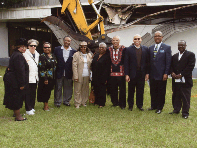  SAUNDERS LIBRARY GROUNDBREAKING CEREMONY