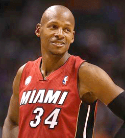 Ray Allen Leads Heat Past Rockets