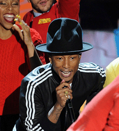 Pharrell Williams Gets ‘Happy’ With Jamie Foxx, Meryl Streep