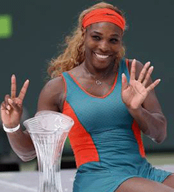 Serena Williams Wins Sony Open Title