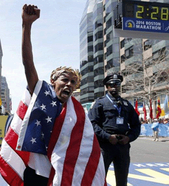 Boston Marathon Winner Trained Along Bayshore Boulevard