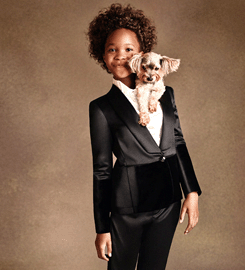 Quvenzhané Wallis Named New Face Of Armani Junior