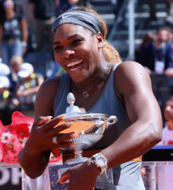 Serena Williams  Takes Italian Open Title