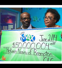 Couple Recovers $50 Million Lottery Ticket