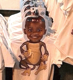 Kids Clothing Line Pairs Black Baby’s Face With Monkey Body