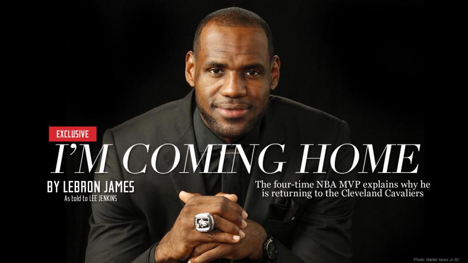 LeBron: I'm Coming Home To Cleveland