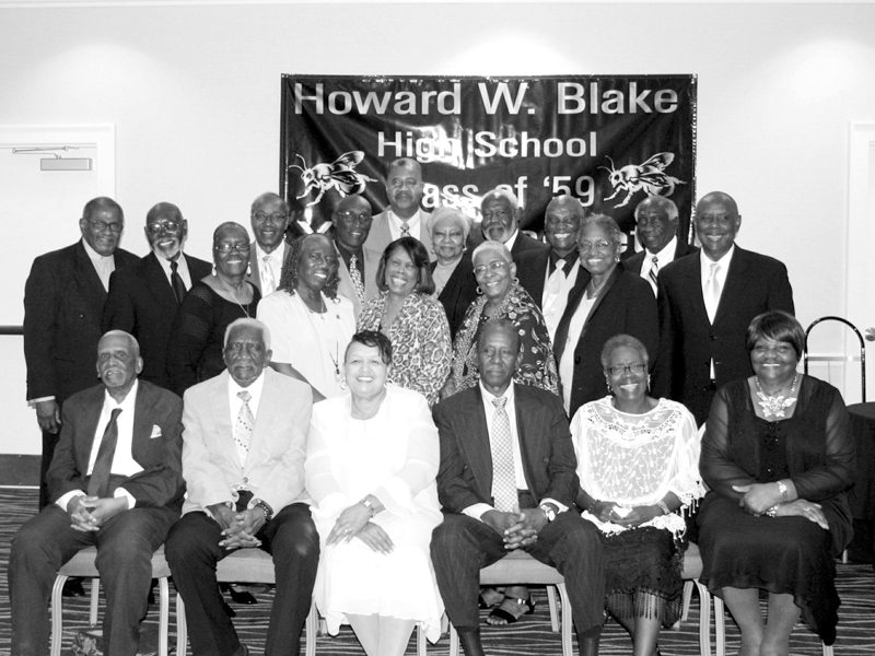 HOWARD W. BLAKE CLASS OF 1959 HAS REUNION TO CELEBRATE 55 YEARS