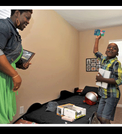 Iraq War Vet And Mother Presented With New Home