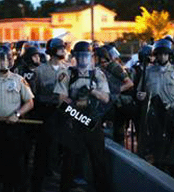 Ferguson Police  Officer Shot