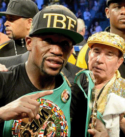 May- weather Over- comes Apparent Bite To Get Win Over Maidana