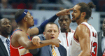 Four Wizards Suspended For Leaving Bench During Pierce-Noah Skirmish