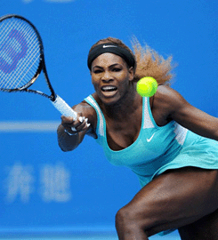 Serena Williams Rallies To Advance In Beijing