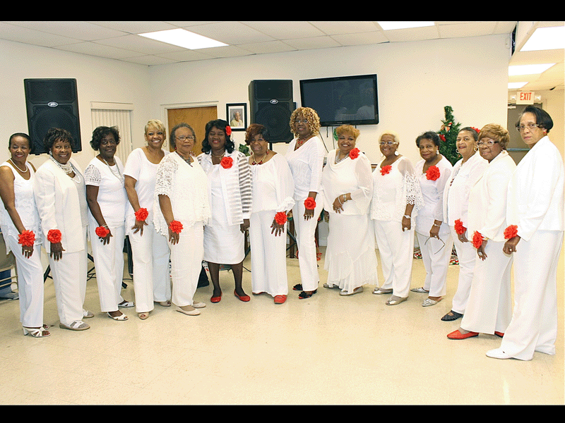 JUST US SOCIAL CLUB HOLDS ANNUAL CHRISTMAS PARTY