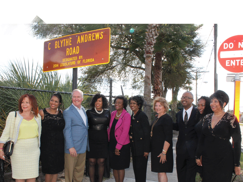 ROAD RENAMING IS A FOREVER MEMORY OF THE FLORIDA SENTINEL BULLETIN