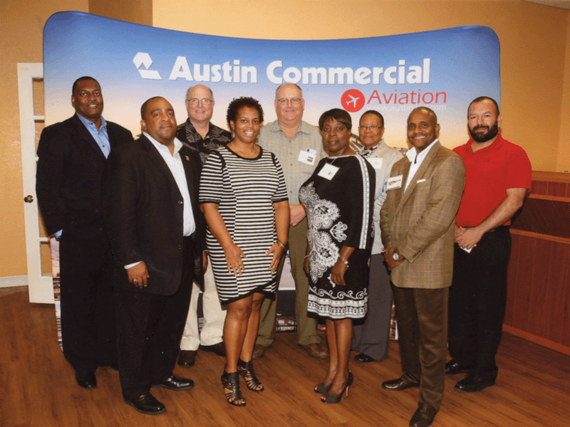 AFRICAN-AMERICAN BUSINESS OWNERS LEARN MORE ABOUT DOING BUSINESS WITH AIRPORT