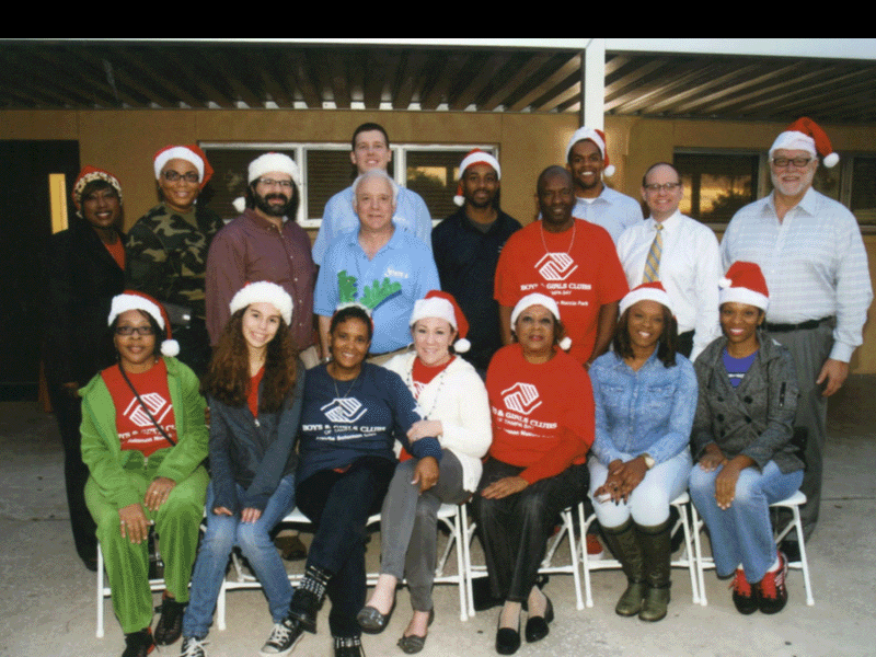 FREDDIE SOLOMON BOYS AND GIRLS CLUB BOARD, STAFF HOST CHRISTMAS PARTY FOR CHILDREN