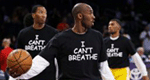 Lakers Join Other Athletes By Wearing ‘I Can’t Breathe’ T-Shirt During Warmups