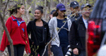 The First Family Take A Sunday Hike