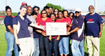 School Alumni Makes Donation To Softball Team