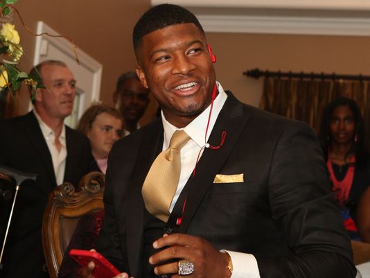 Surrounded By Family, Jameis Winston Soaks In Joy Of NFL Draft