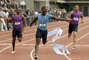 Gatlin Wins 200 With Fastest Time Ever In U.S. Championship