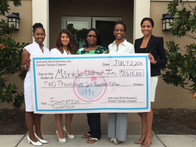 Greater Tampa Chapter of Jack And Jill of America, Inc., Supports Local Community Organizations
