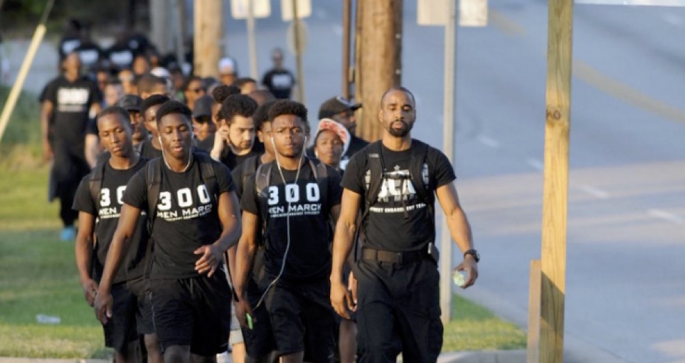 300 Men March To Stop The Violence Reaches D. C.