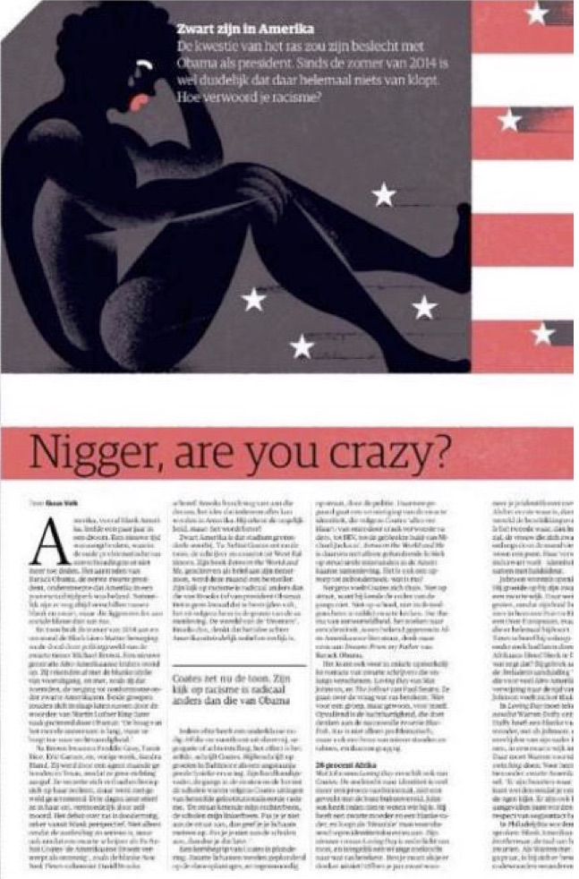 Dutch Newspaper Uses N-Word, Blackface In Book Review