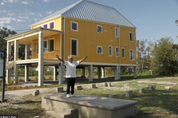 The Houses That Brad Built In Ninth Ward In New Orleans