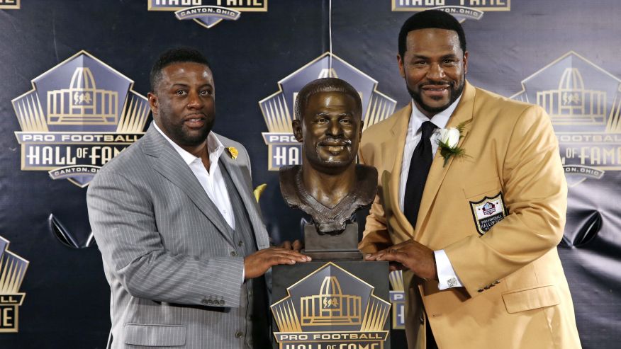 Jerome Bettis, Charles Haley Headline Pro Football Hall Of Fame Induction Ceremony