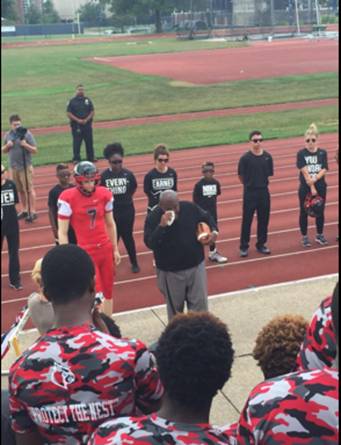 LeBron James Drops New Nike Uniforms On Kenmore High Football Team