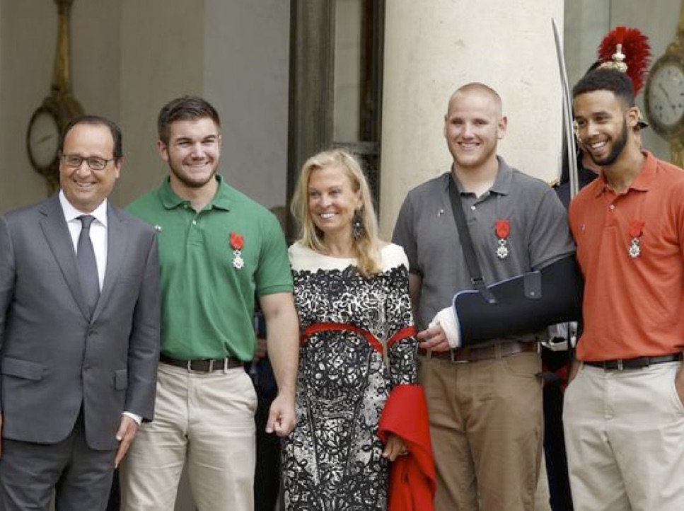 American Heroes Who Helped Stop Train Attacker Awarded France’s Highest Honor