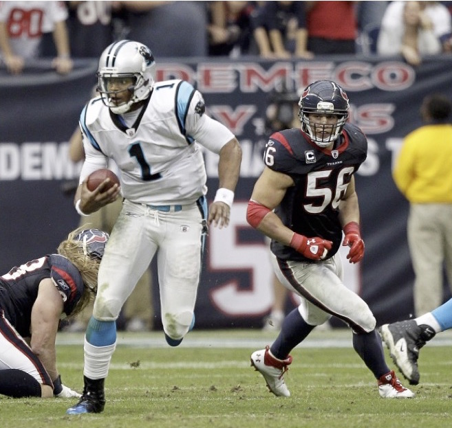 Cam Newton Carries His Team To A Win Over Texans