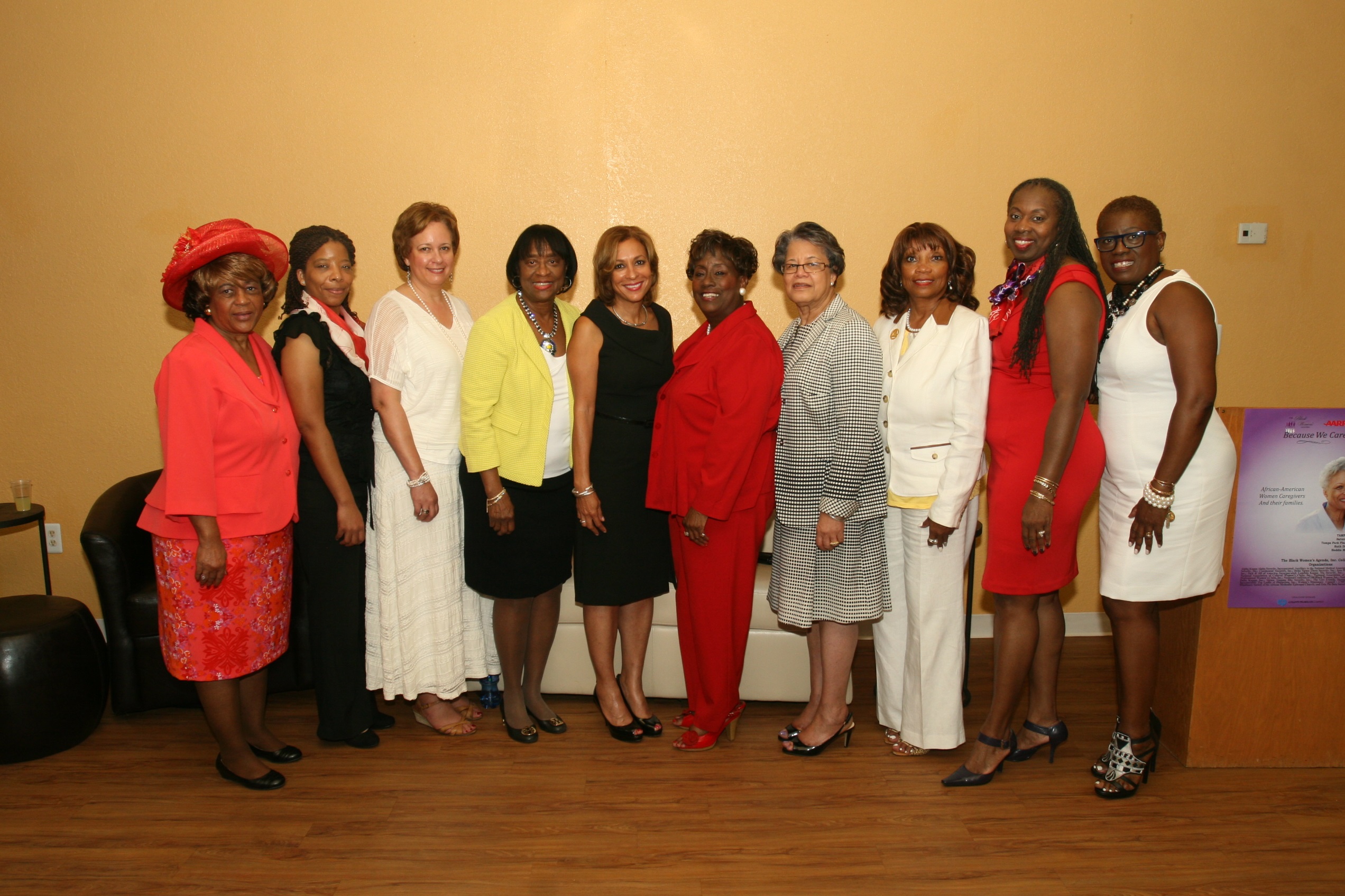WOMEN HOST CAREGIVERS FORUM