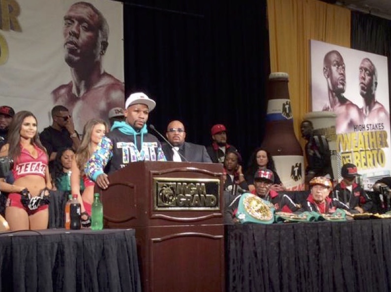 Floyd Mayweather Finishes His Career,  49-0, With Lopsided Win Over Andre Berto; Walks Away With $32M