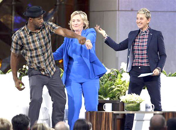 Hillary Clinton Does The Whip And Nae-Nae On Ellen