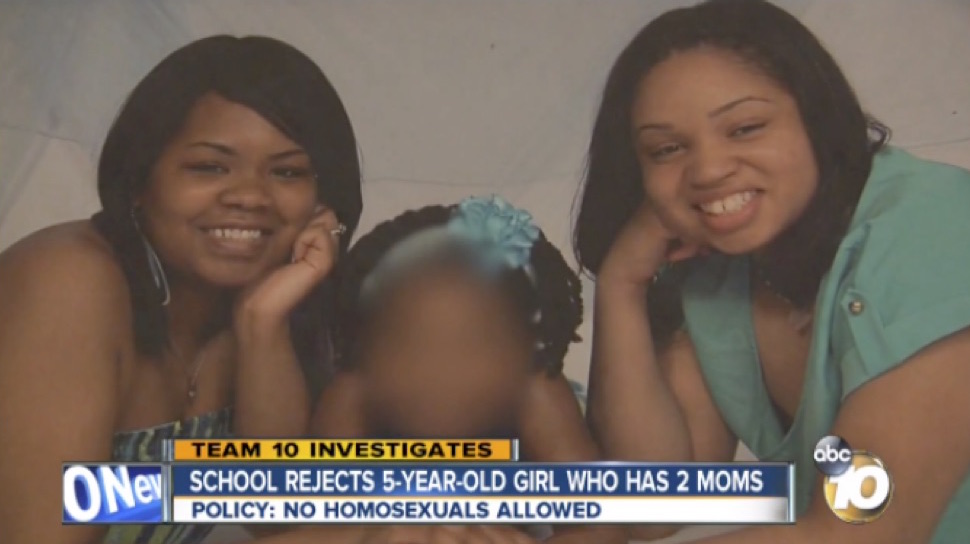 Kindergartener Can’t Attend Christian School Because She Has 2 Moms