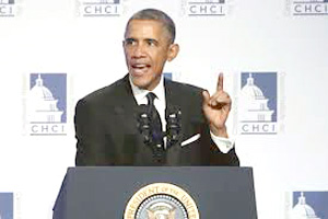 President Encourages Hispanics To Vote In Large Numbers