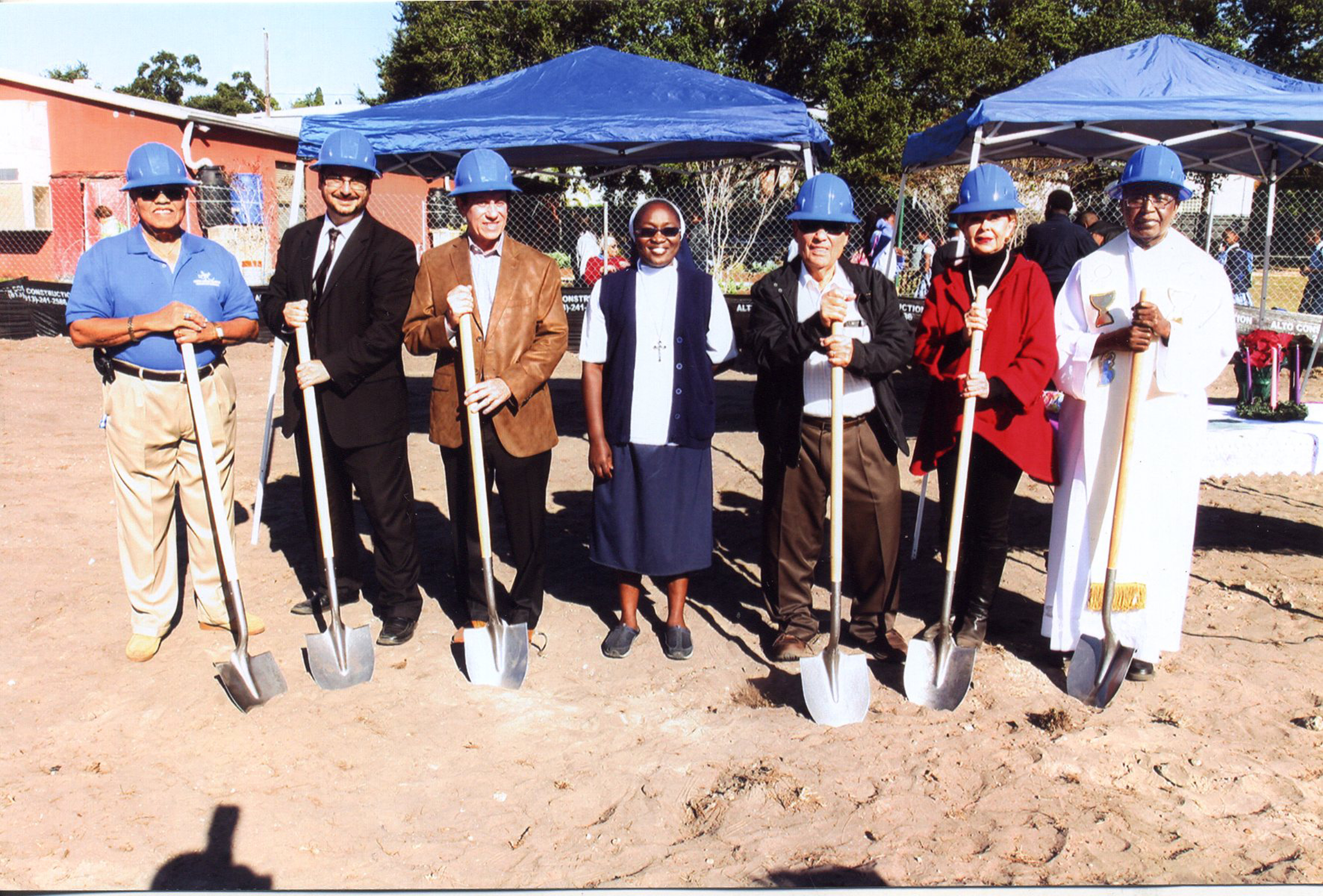 GROUND BROKEN FOR NEW PAVILION AT ST. PETER CLAVER CATHOLIC SCHOOL