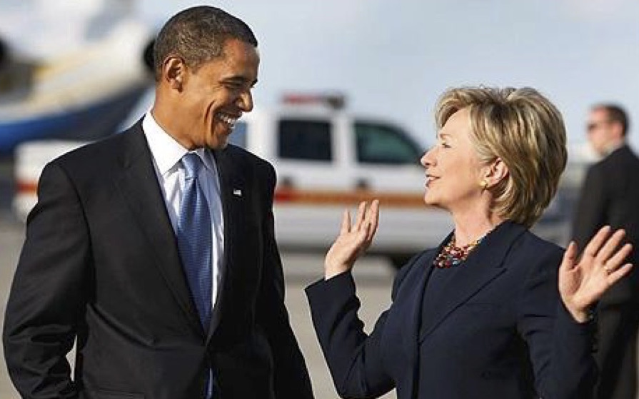 President Obama Has Lunch With Hillary Clinton