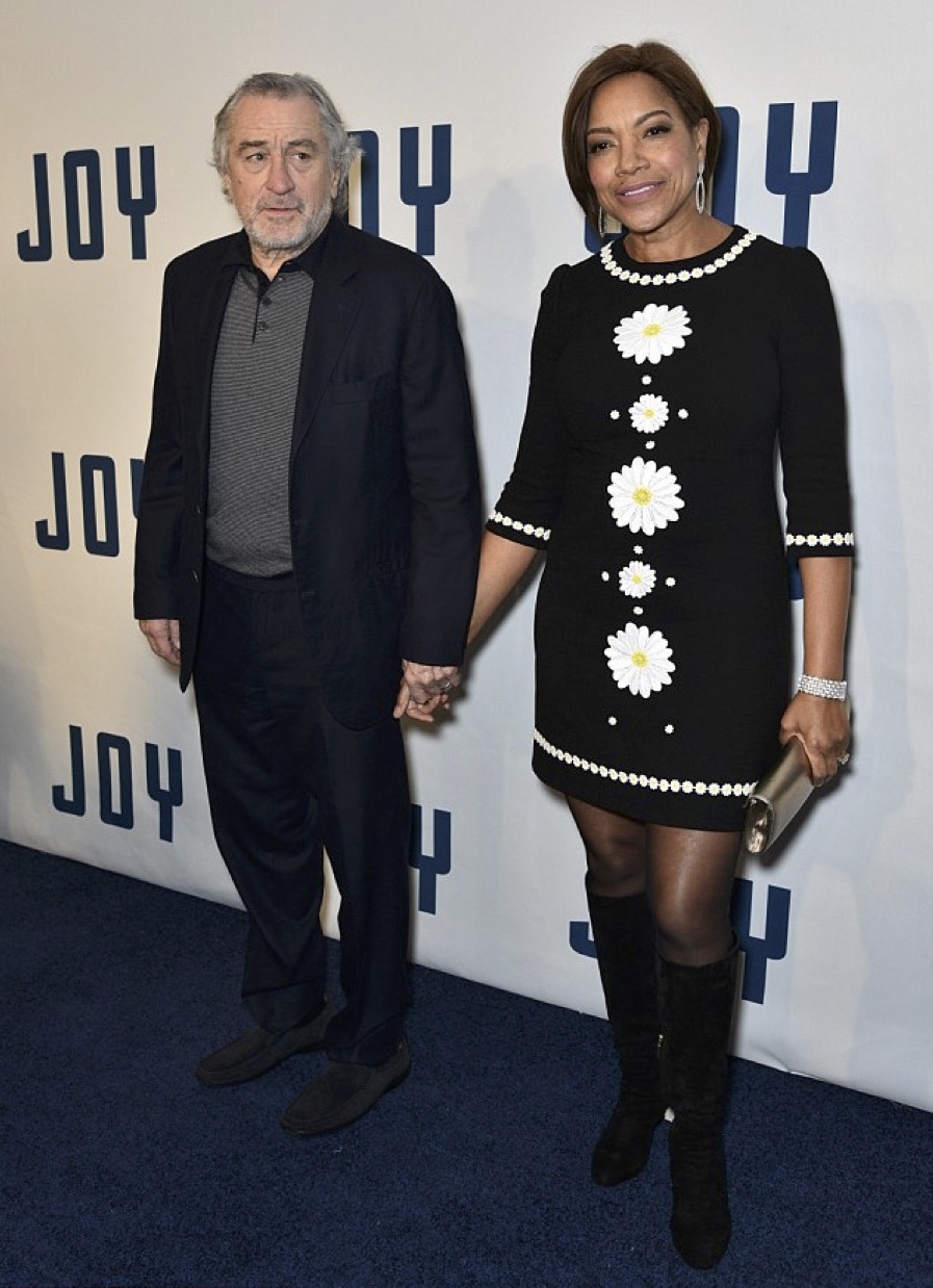 Robert DeNiro And Wife Attend Movie Premiere