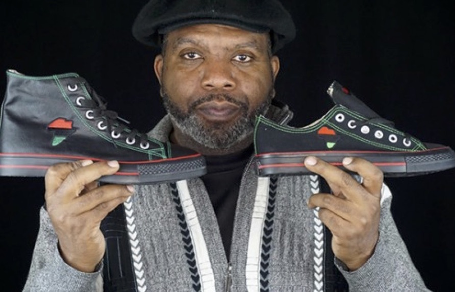Entrepreneur Launches Historic First African Pride Sneaker