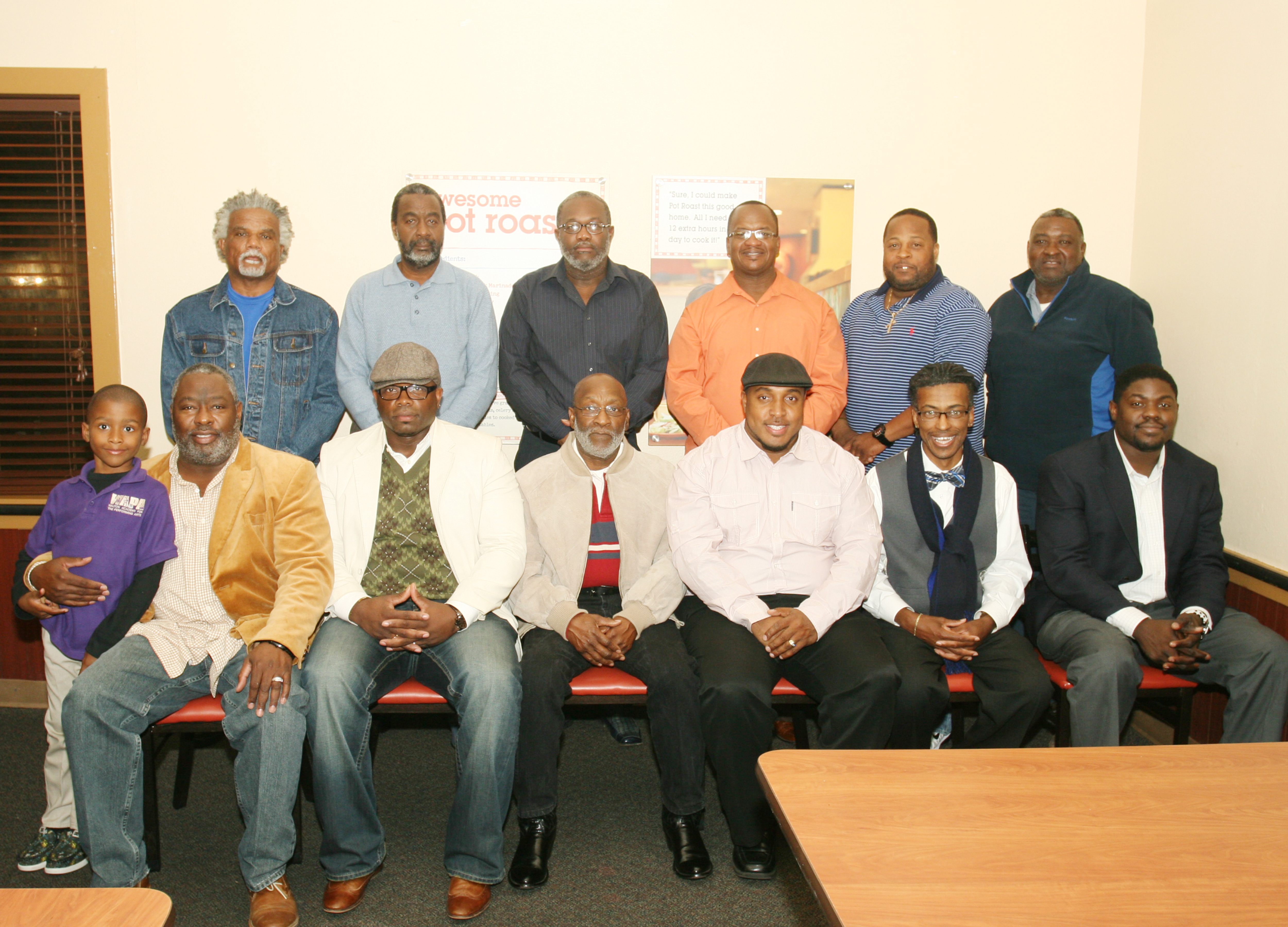 MEN COME TOGETHER TO ADDRESS CRIME AMONG THE YOUTH